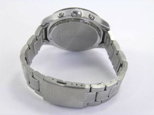Mens Seiko Chronograph 4T53-00B0 stainless steel quartz