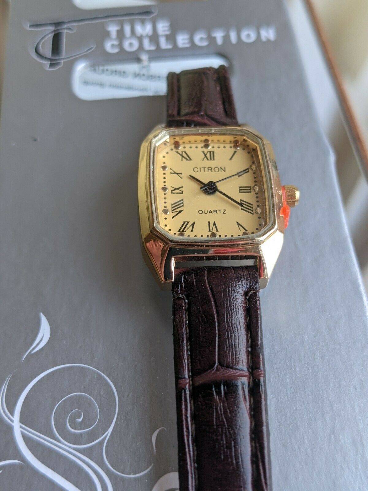 Vintage Citron Quartz Roman Numerals Classic Watch Vintage Citron Unisex Quartz Watch - Etsy main image 3