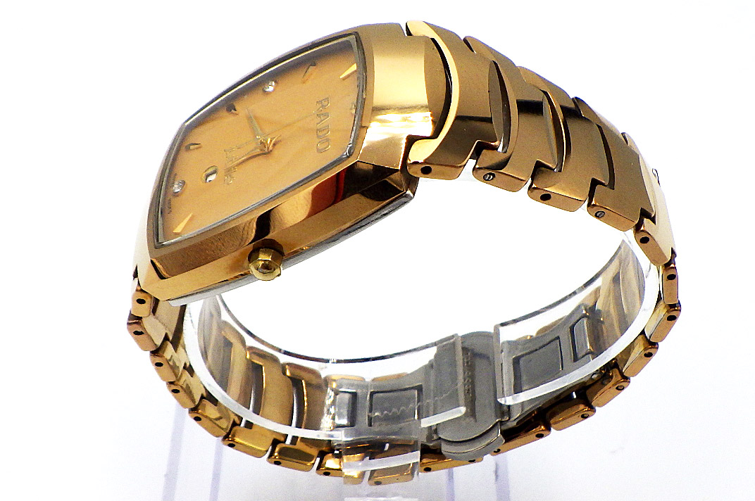 RADO 6027G Men s Quartz Gold Used Popular New Battery 4338. WatchCharts Marketplace