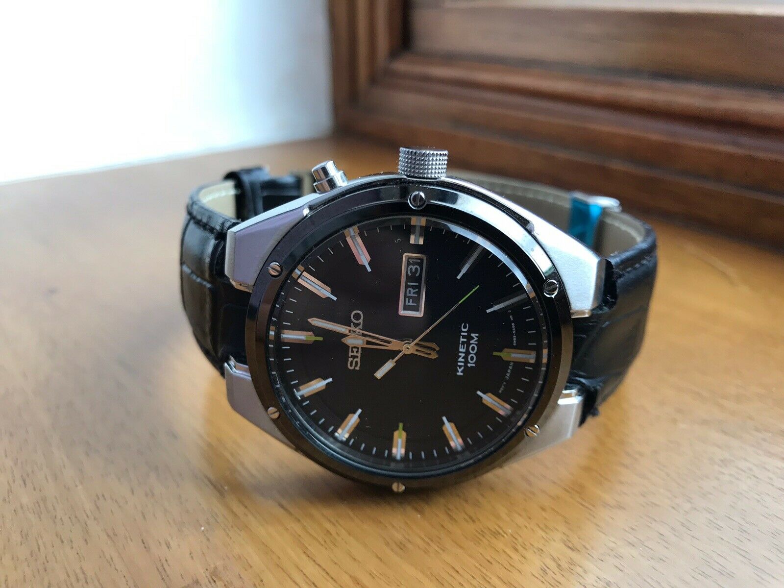 Seiko Kinetic 5M83-0AB0 Watch | WatchCharts Marketplace