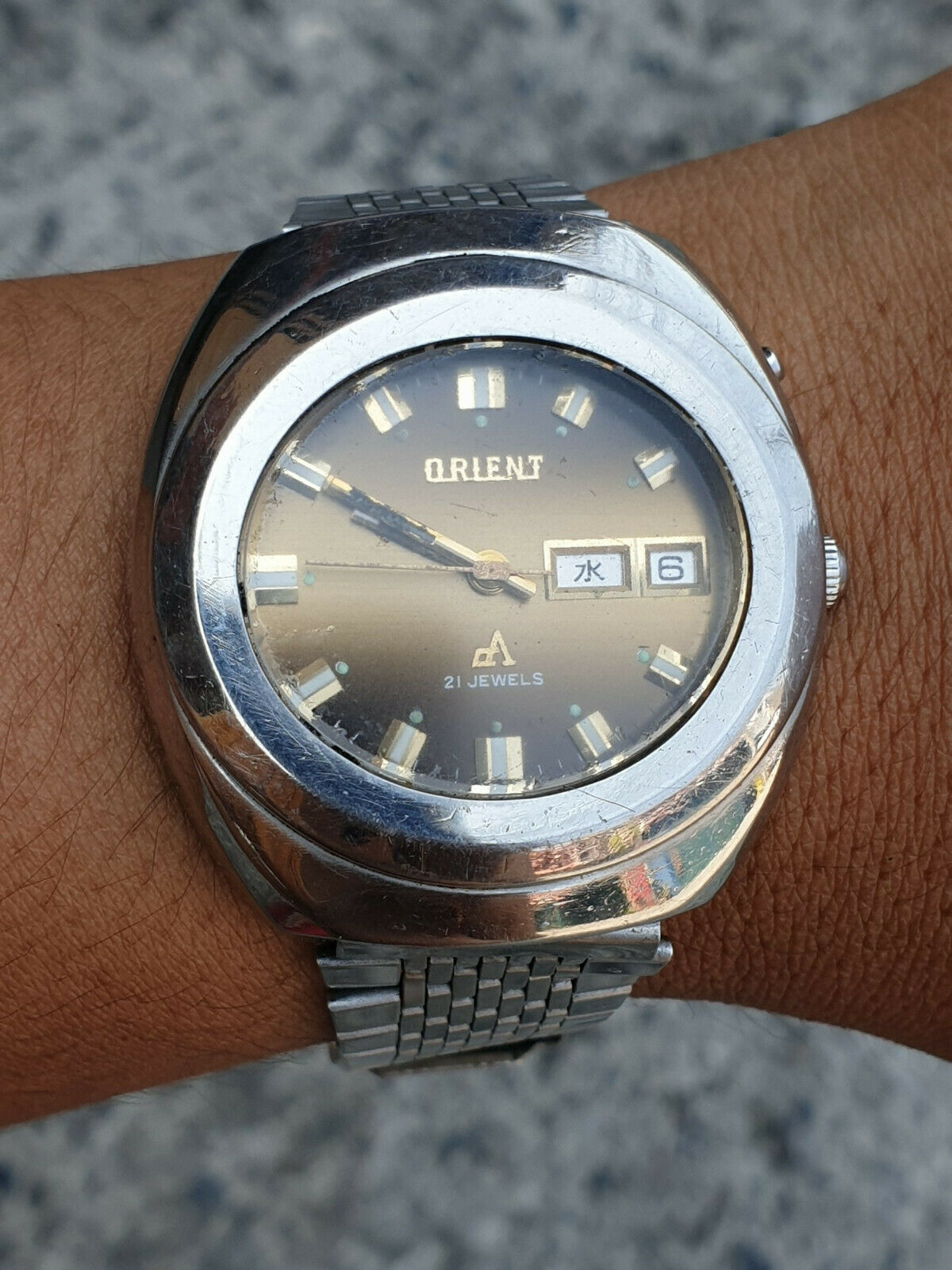 レア ORIENT オリエント 21JEWELS G429-30551 CA JA-3080| オリエント クロノエース ハイカラーフォーカス DX 21