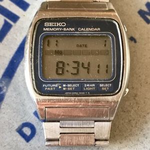 Vintage Seiko M354-5020 Memory-Bank Calendar | WatchCharts