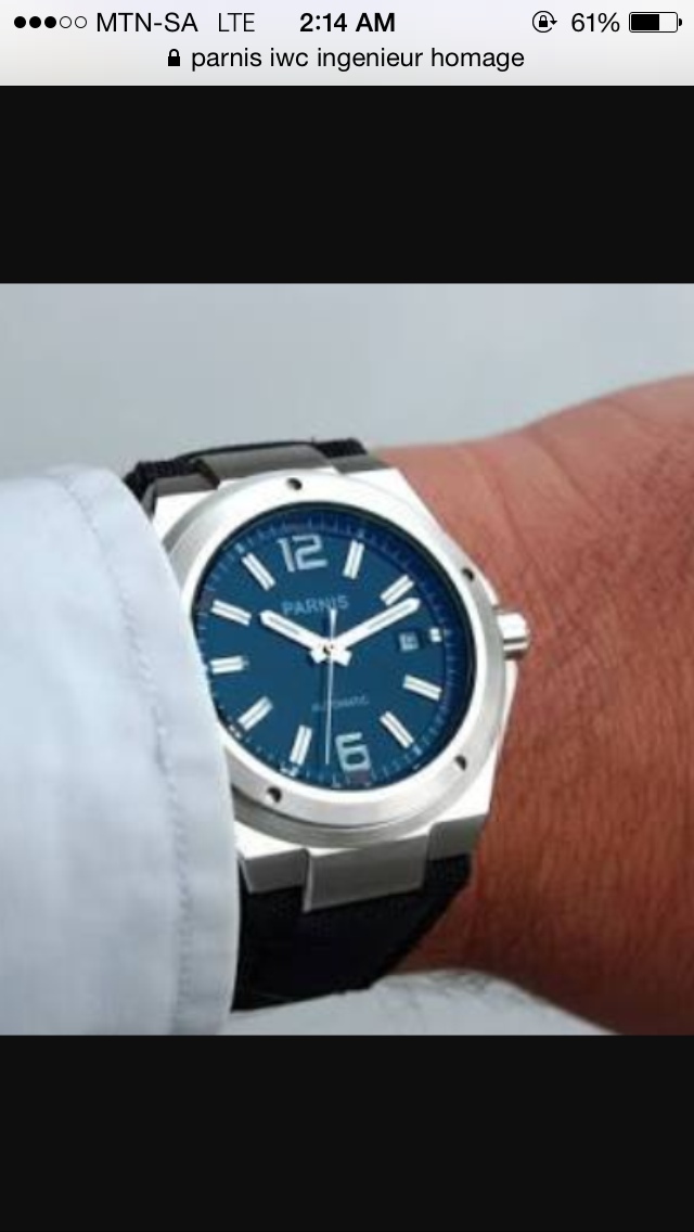 Iwc ingenieur homage new arrivals