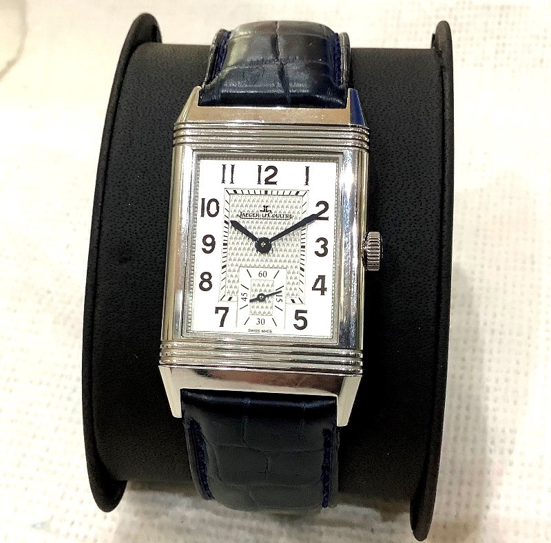 Jaeger Lecoultre Reverso Classic Medium Small Second Genuine Belt 2 Genuine Belts Genuine Belt 