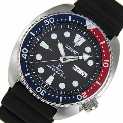 New SEIKO PROSPEX TURTLE AUTOMATIC DIVERS PEPSI SRP779J1 Made Japan dial |