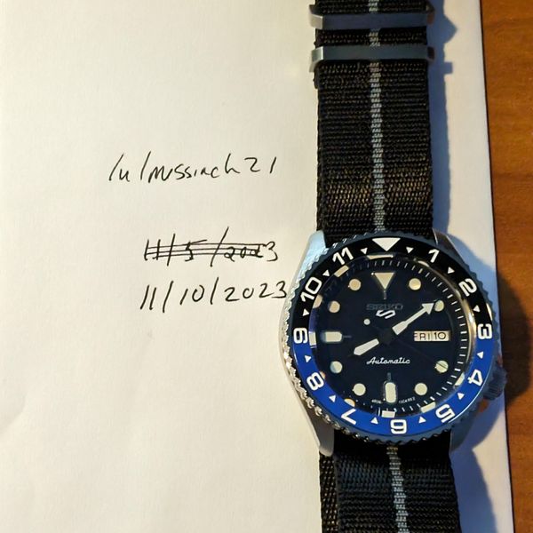 [WTS] Custom SKX Dual Time Bezel WatchCharts Marketplace