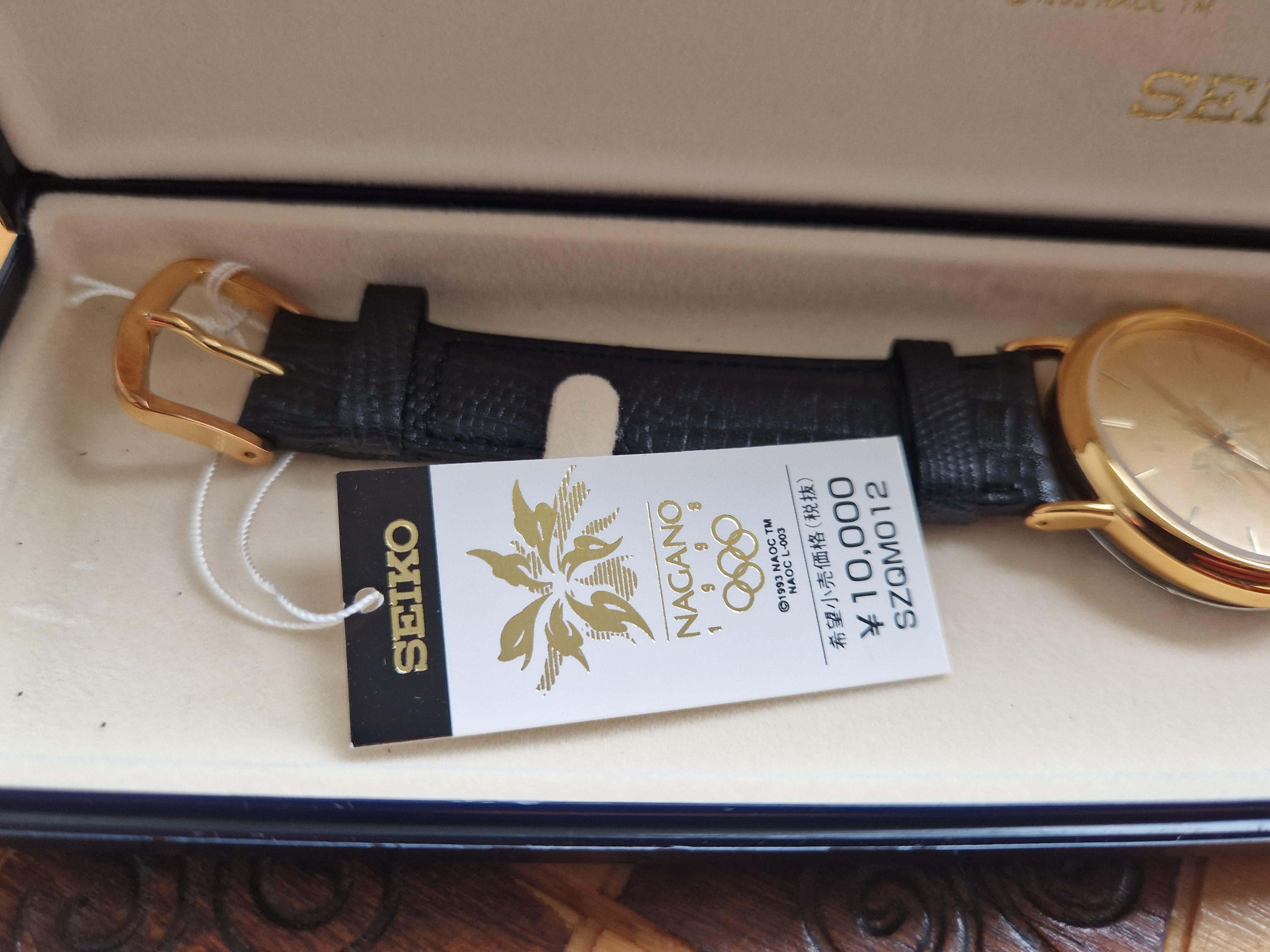 NAGANO オリンピック 24k Seiko] Nagano Olympics for first watch. : r/Watches