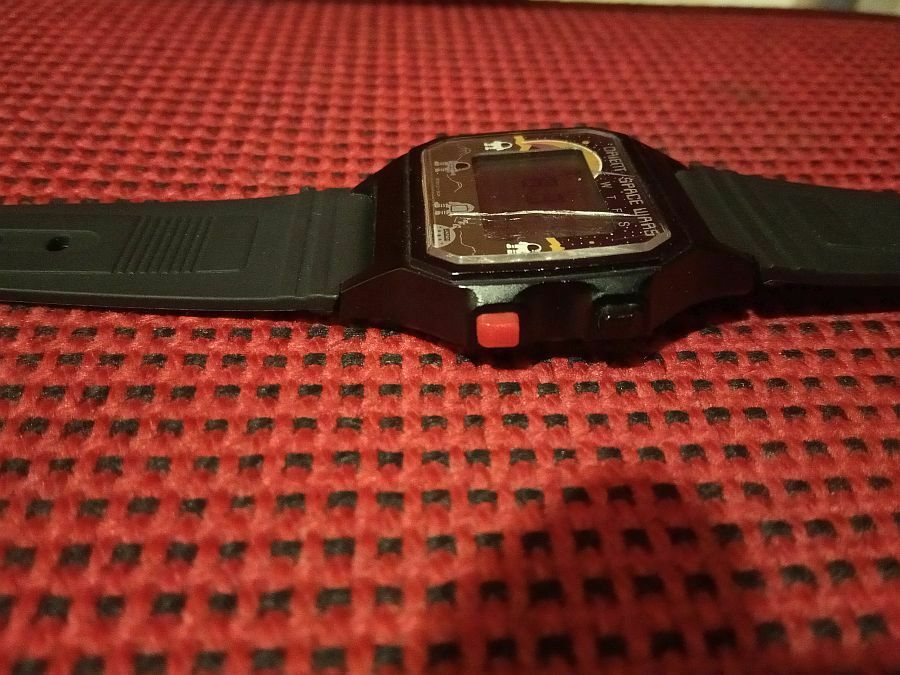 Vintage 80's Orient Space Wars Game Watch Unique on Ebay Rare