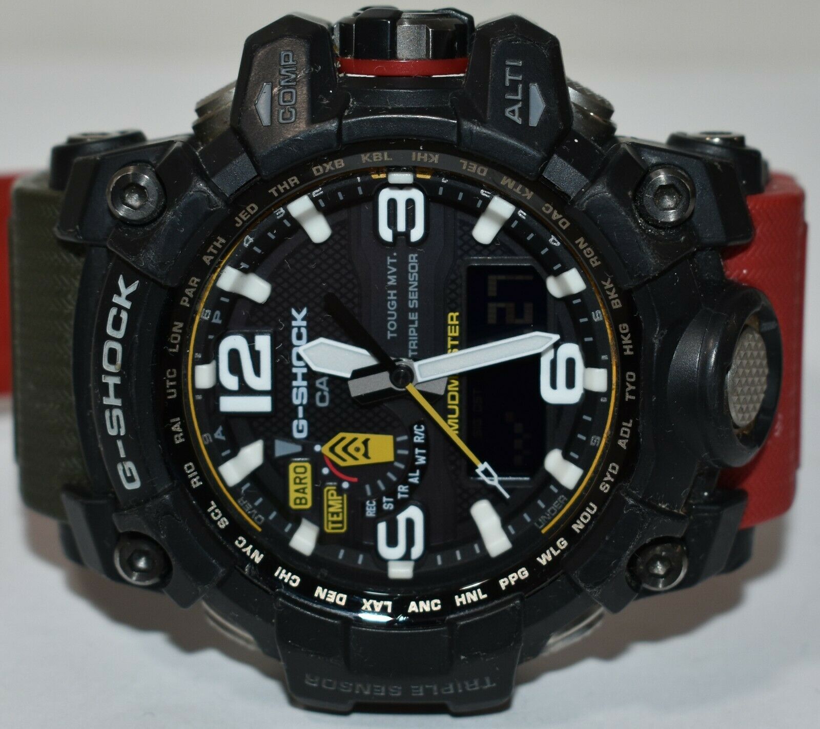 Casio G-SHOCK Mudmaster GWG-1000 5463 Japan Triple Sensor Watch