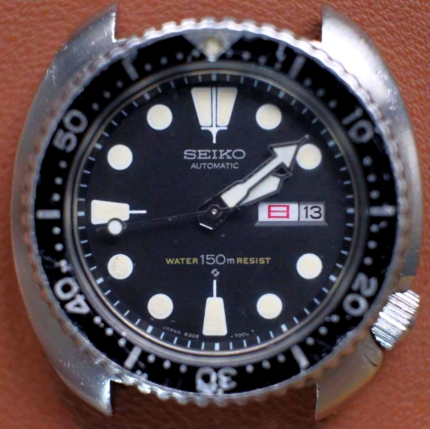 940 USD Seiko 6306 7001 Diver Japan only 150m Turtle with