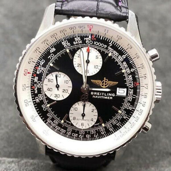 Breitling Navitimer Full Set A13022 Chronograph Automatic Date Watch ...