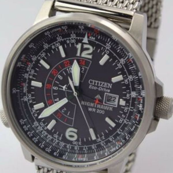Citizen - Nighthawk WR 200 ECO Drive - B877-S099722 - Men (FOR