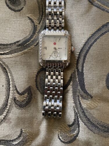 Michele Milou Diamond SSWristwatch Ladies Watch MW15A01A2025 NEW