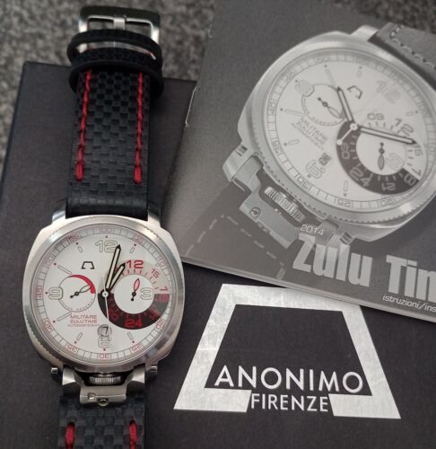 Anonimo Militare Zulu Time GMT. men s automatic watch with box and