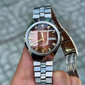 SEIKO Brightz S770-0AA0 Radio Wave Watch Silver Black Rare Vintage