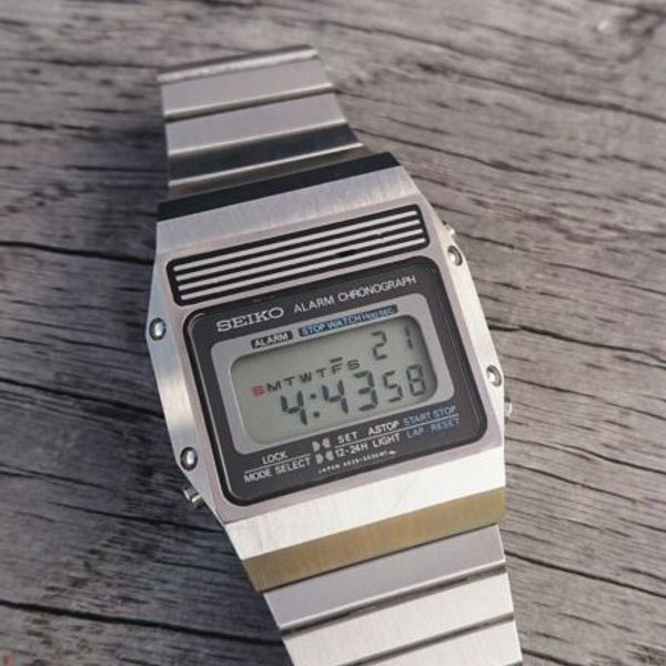 Stunning NOS Vintage Seiko A639-5039 Lcd Chronograph Watch 1981 |  WatchCharts