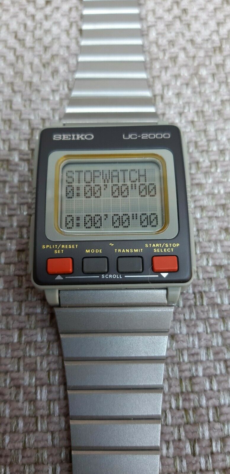 Seiko UC-2000 + UC-2100 Keyboard Wrist Information System