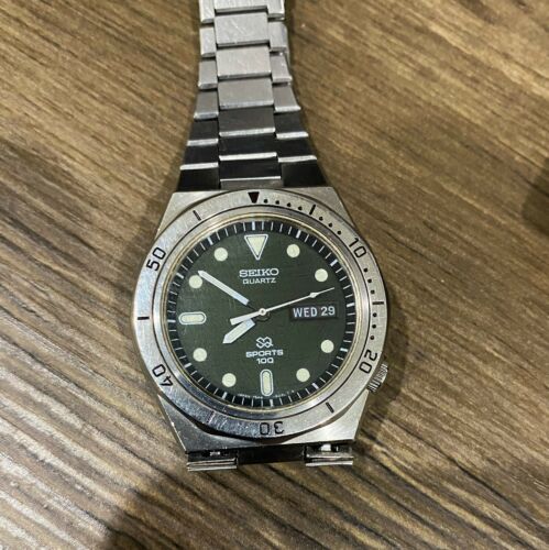 Seiko 7546-603A. SQ Sports 100. A Rare Classic Quartz from May