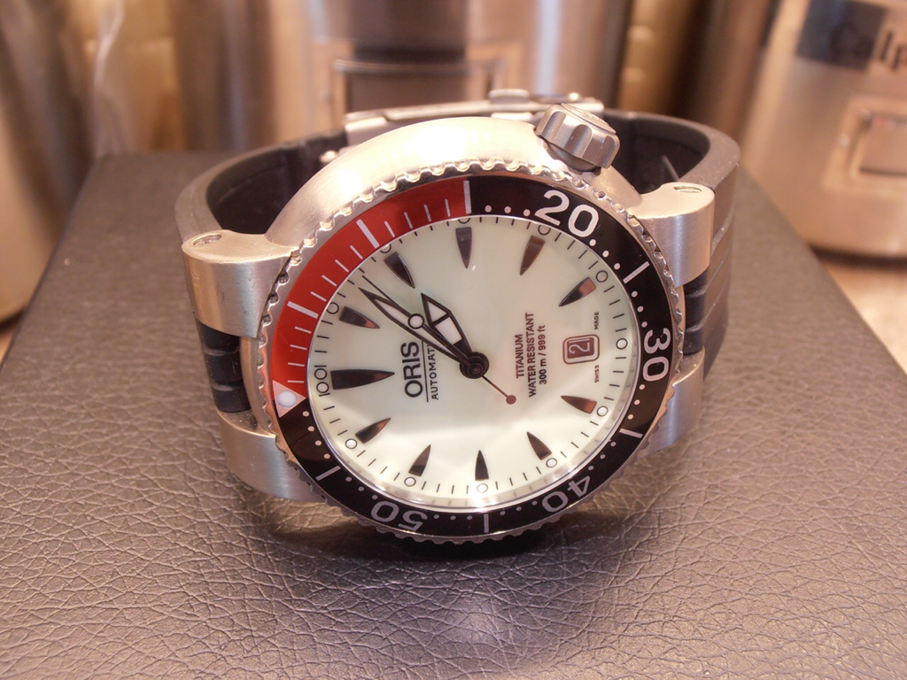 FS SOLD Oris TT1 w full lume dial 675 SOLD WatchCharts