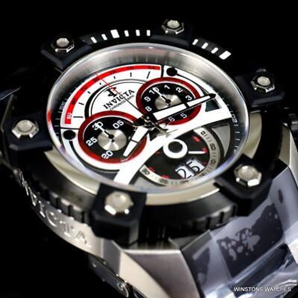 Invicta Reserve Grand Octane 63mm Steel Swiss Mvt Chronograph Black ...