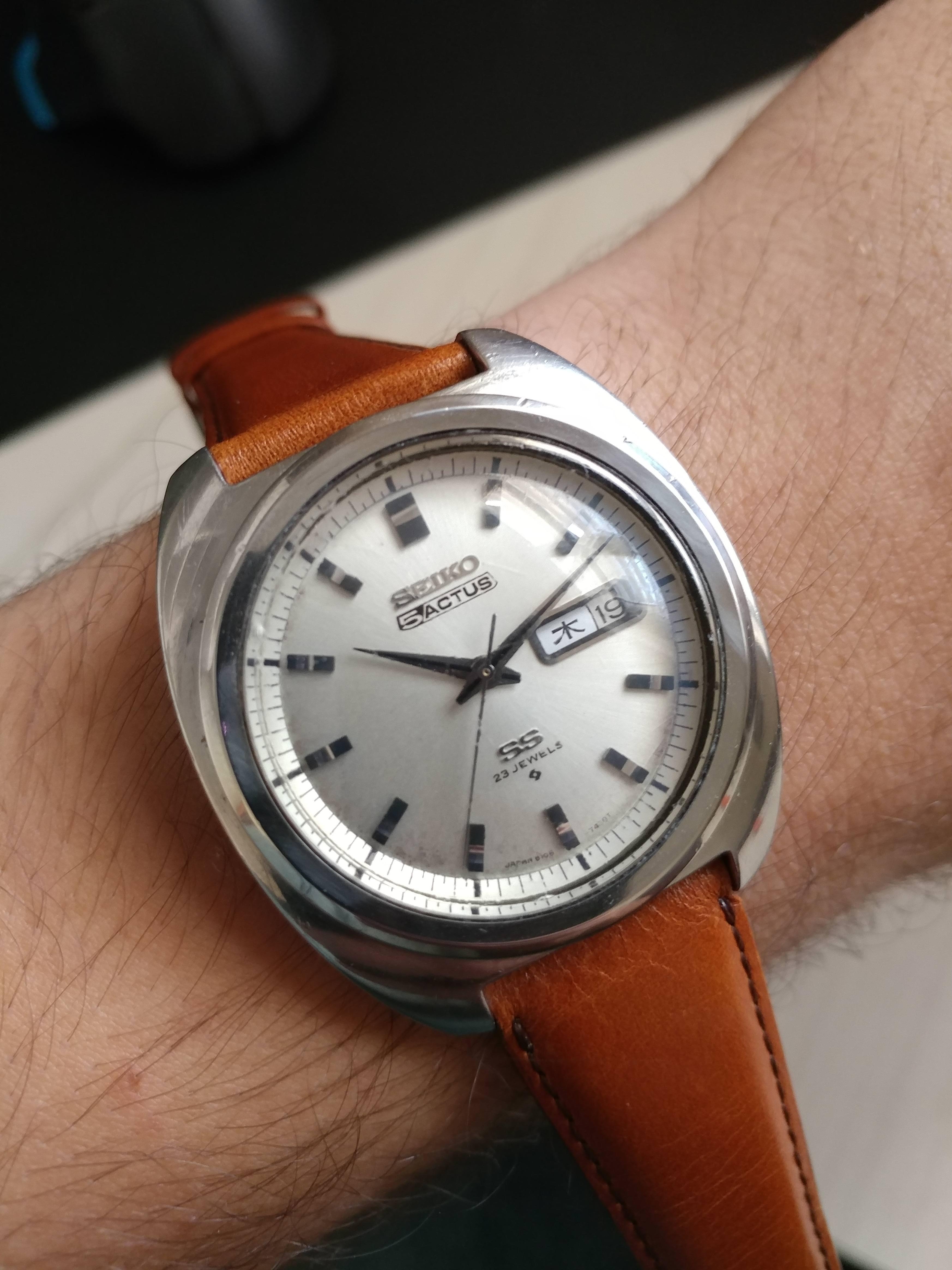 FSOT: Vintage Seiko Actus SS 6106-7420 95$ | WatchCharts Marketplace