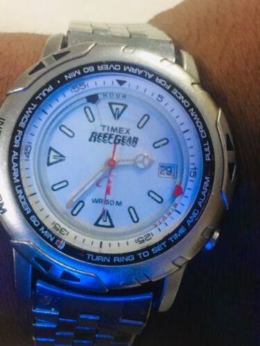 timex analog alarm watch