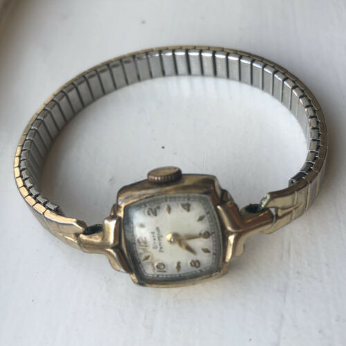 Vintage Girard Perregaux Ladies Watch 10K Gold Filled Stretch Band