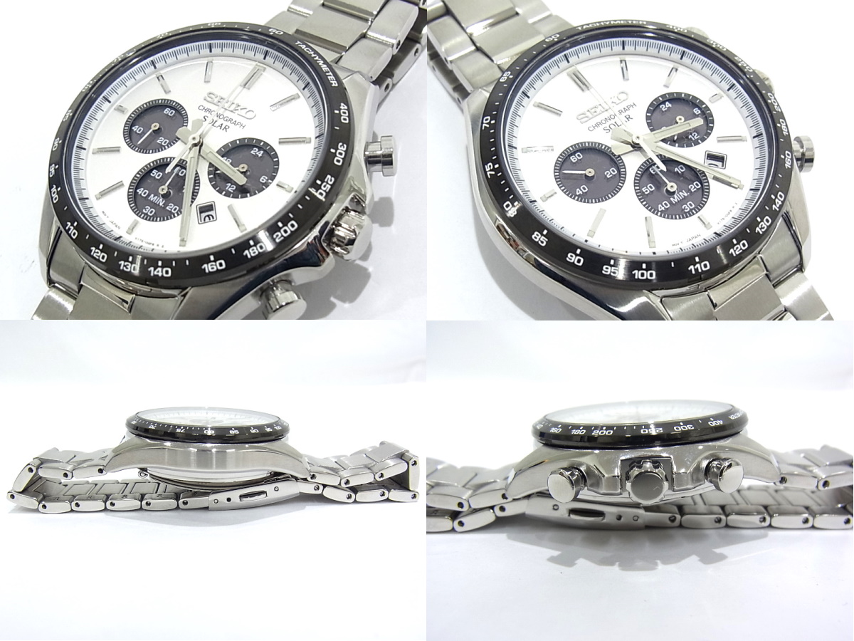 Seiko Chronograph Solar SBPY165 V175-0FA0 Seiko Selection S Series