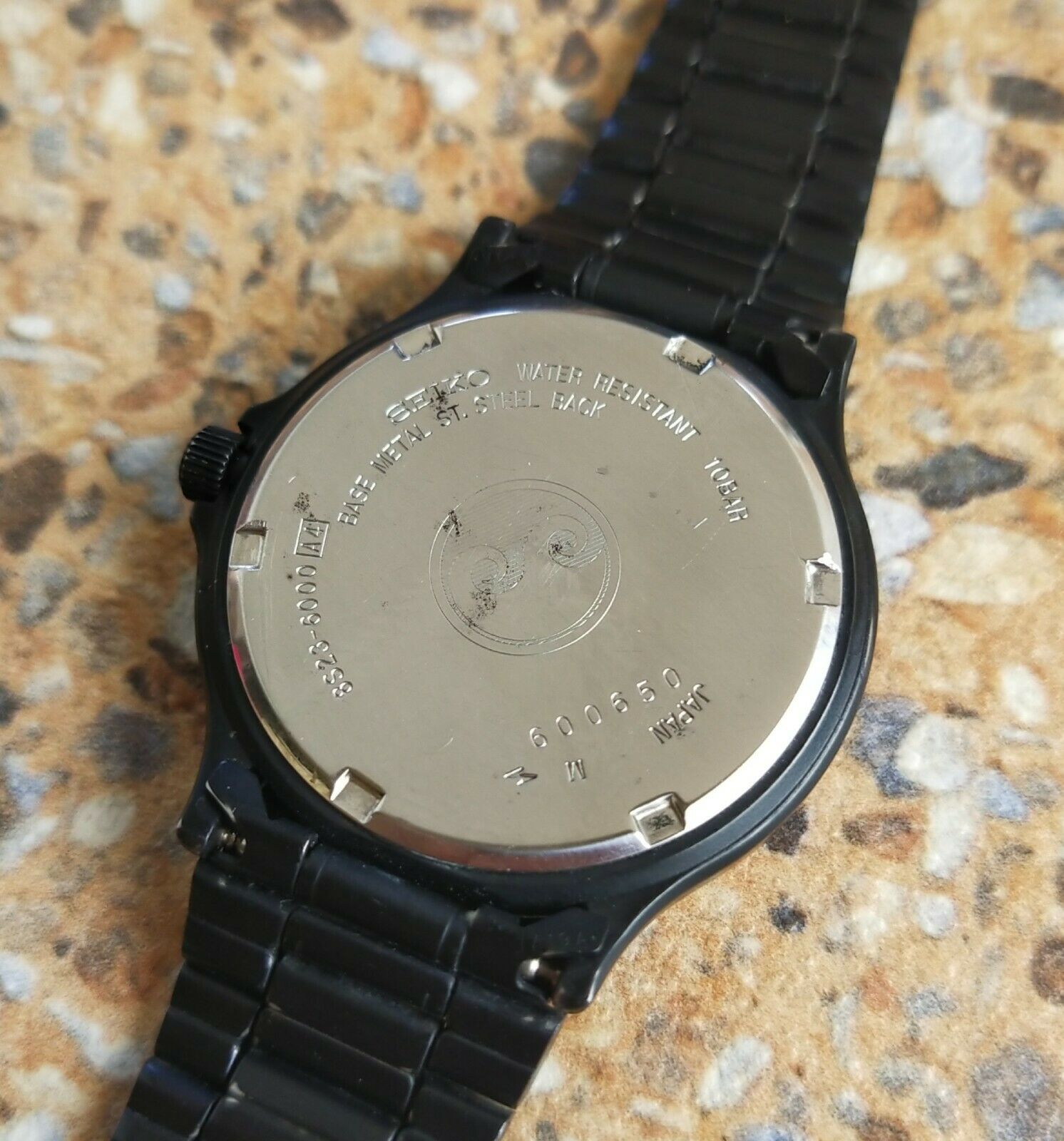 SEIKO Impact 8S23-6000 腕時計 SOLAR Seiko Solar Mens Wristwatch. 8s23-6000 JDM model. The watch works