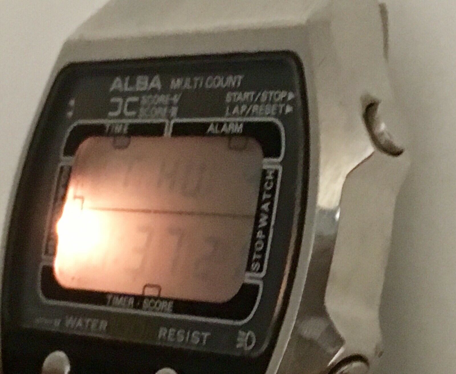 ALBA MULTI COUNT Y665-5030 腕時計 Seiko Alba Multi Count Game Scorer Vintage Digital Watch Y665-5030