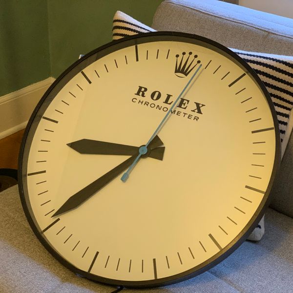 FS 1960's Vintage Rolex Wall Clock in Nr. MINT Condition WatchCharts