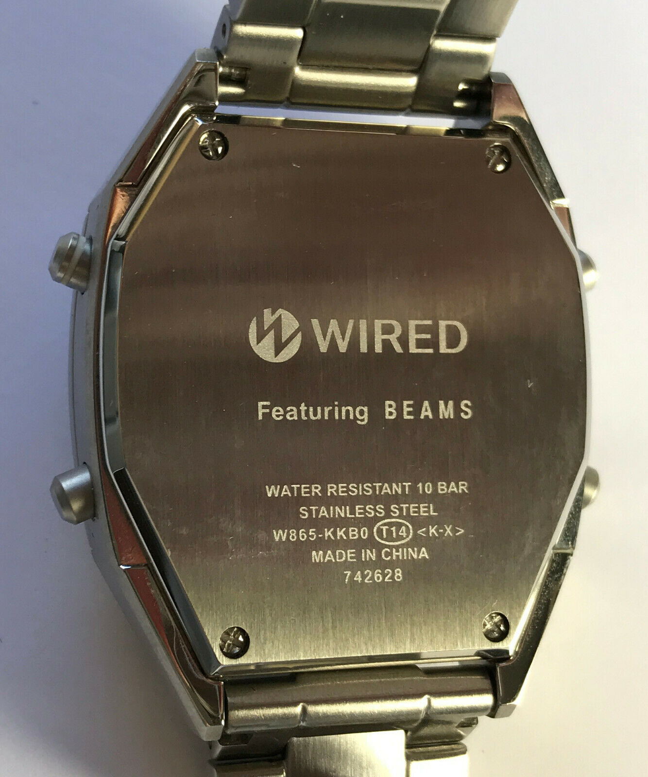 良品：SEIKO WIRED AGAM401 SOLIDITY BEAMS 楽天市場】セイコー WIRED × BEAMS コラボレーションモデル