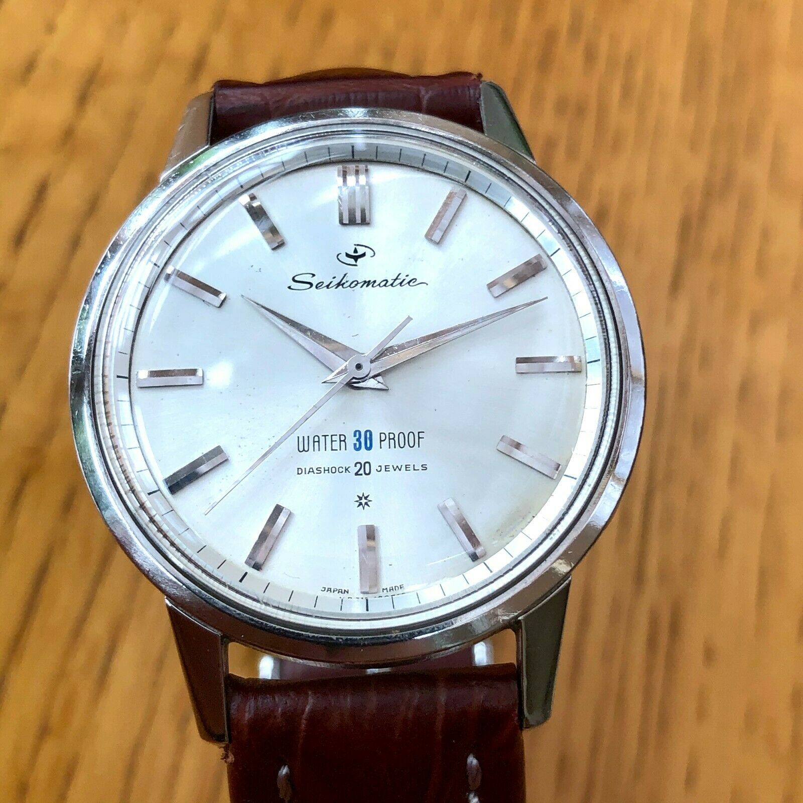 Seiko Vintage Automatic Seikomatic 30 Proof 20 Jewels J13044E 