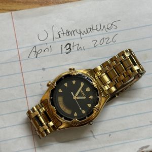 1985 Vintage Womens Seiko Gold Tone Quartz Watch Speidel  display picture 2
