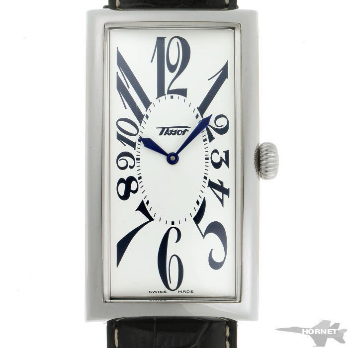 TISSOT Tissot Rectangular Banana Watch Quartz Z181 Silver Dial SS