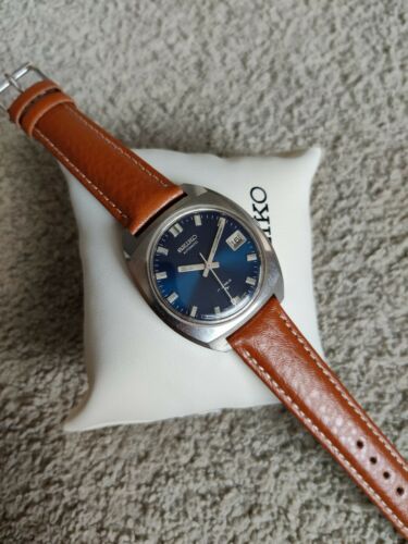 SEIKO 7005-8042-P Automatic blue dial watch | WatchCharts Marketplace