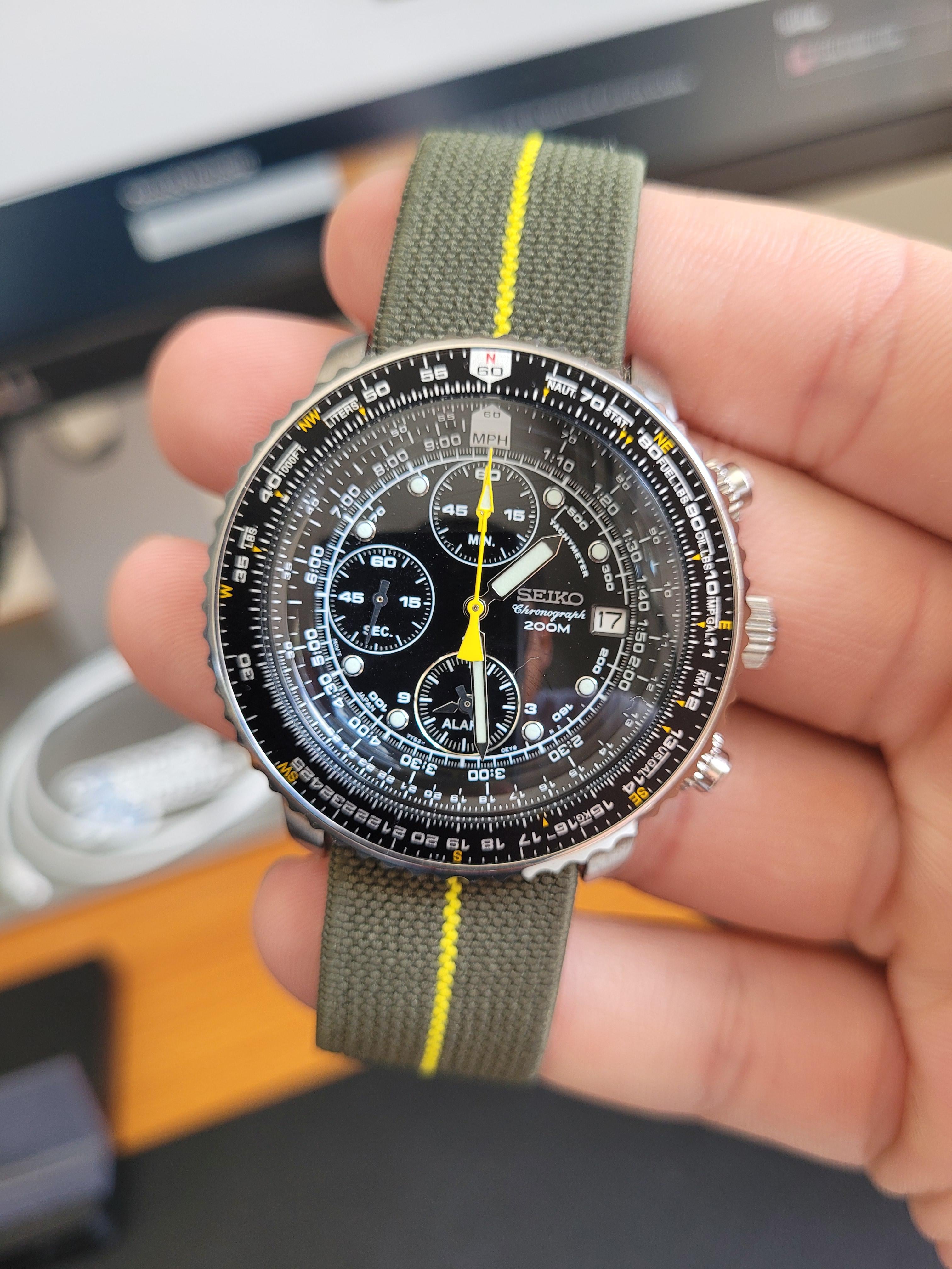 Seiko Flightmaster SNA411