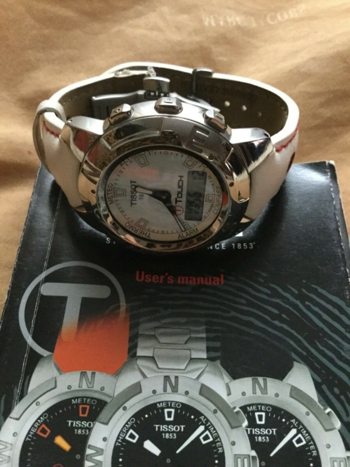 Tissot T Touch Limited Edition Danica Patrick Mother Of Pearl Dial