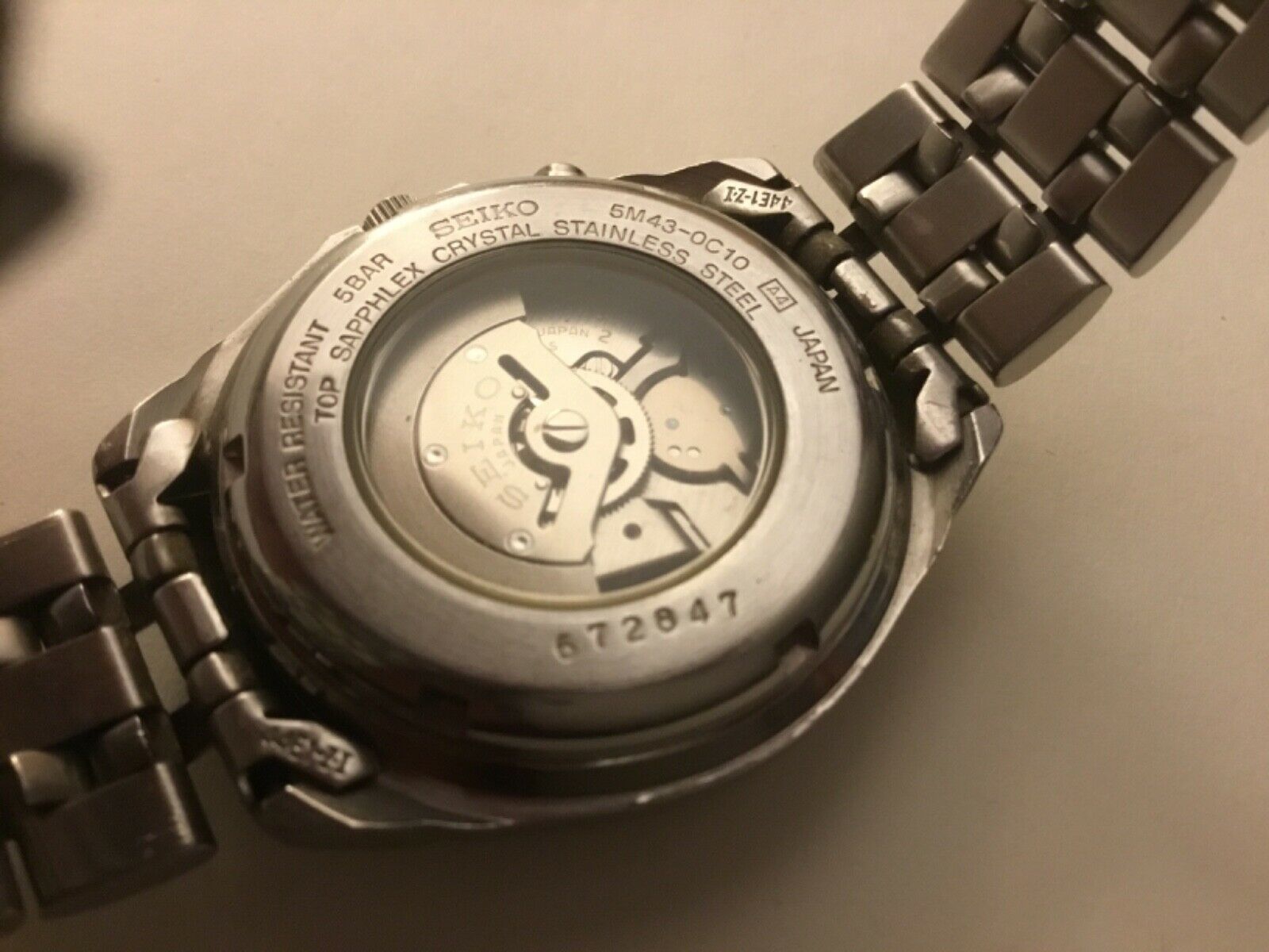Vintage SEIKO KINETIC SQ 50 Men