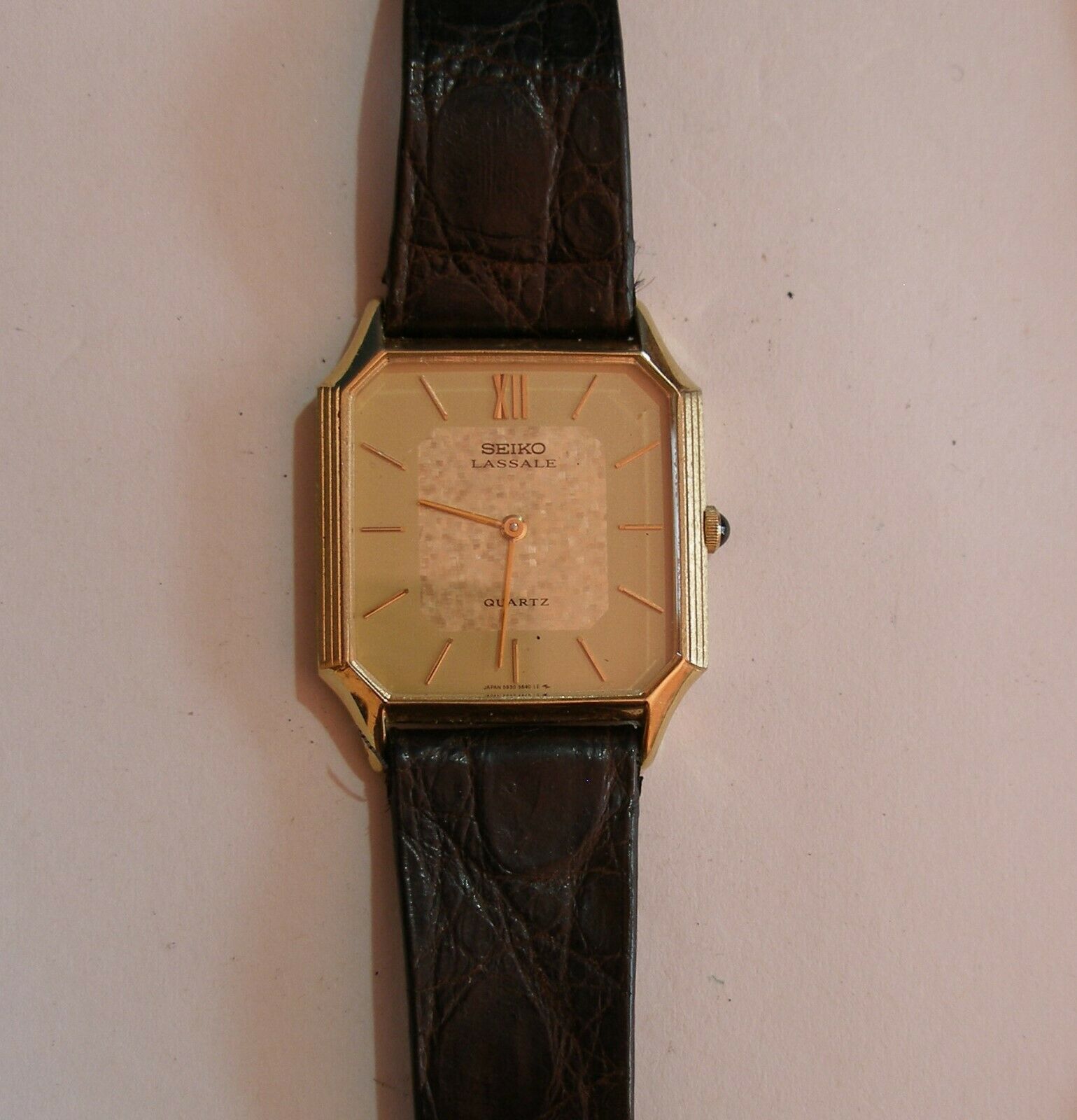 Seiko lassale shop watch repair