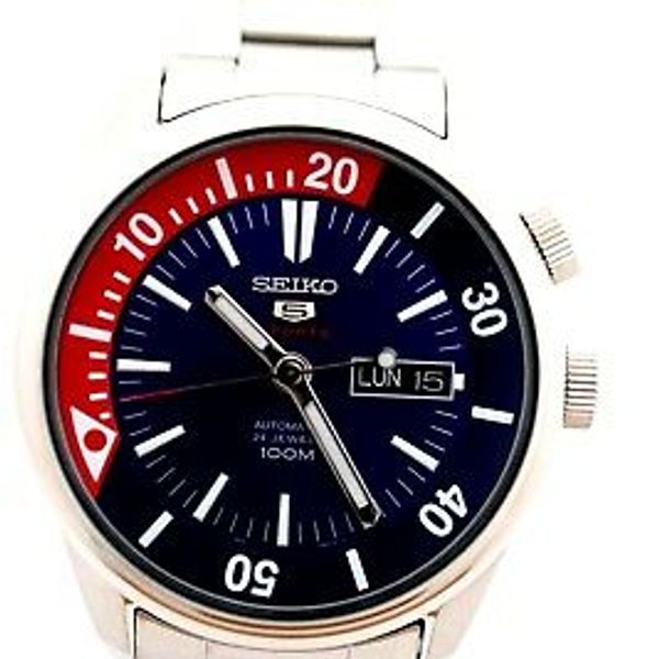 Seiko Sports Automatic 24 Jewels SRPB25 SRPB25K1 SRPB25K Men's