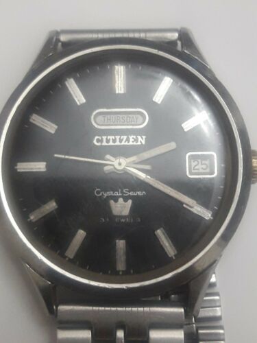 Vintage Citizen Crystal Seven, 33 Jewels Watch | WatchCharts
