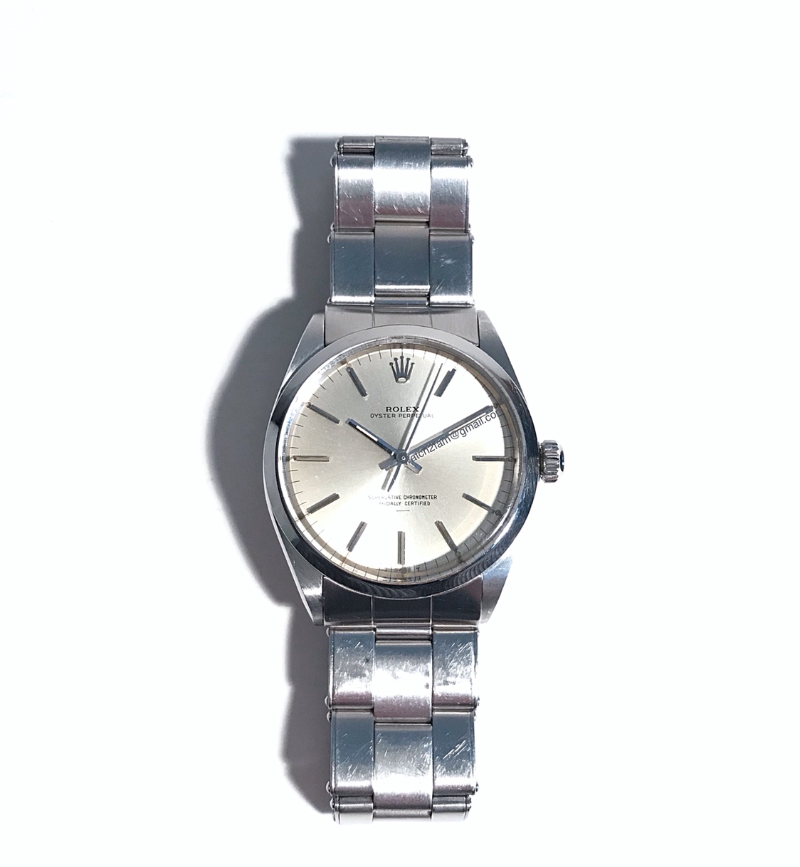 FS Rare Underline Dial Mint 1964 Rolex Oyster Perpetual 1002