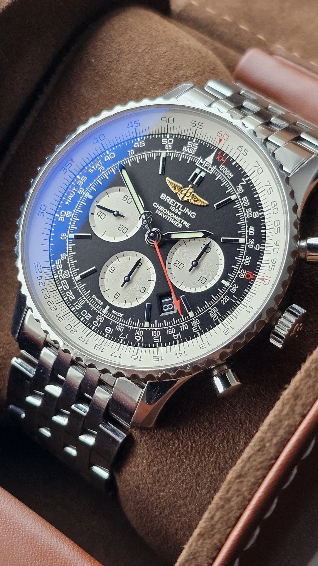 FS Breitling Navitimer 46 AB012721 BD09 WatchCharts Marketplace