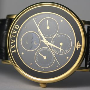 Men's SEIKO Vintage MOON PHASE 5Y88-6010 VERY RARE watch.Factory