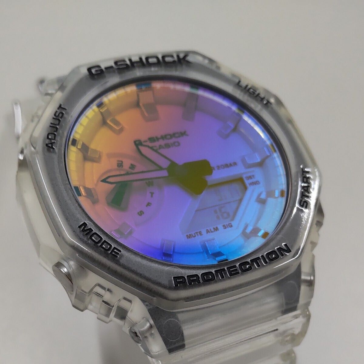 CASIO G-SHOCK GA-2100SRS-7AJF Iridescent Color Japan Men