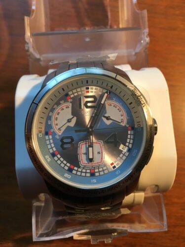 Swatch Watch Irony Retrograde Nordic Power YRS417G | WatchCharts