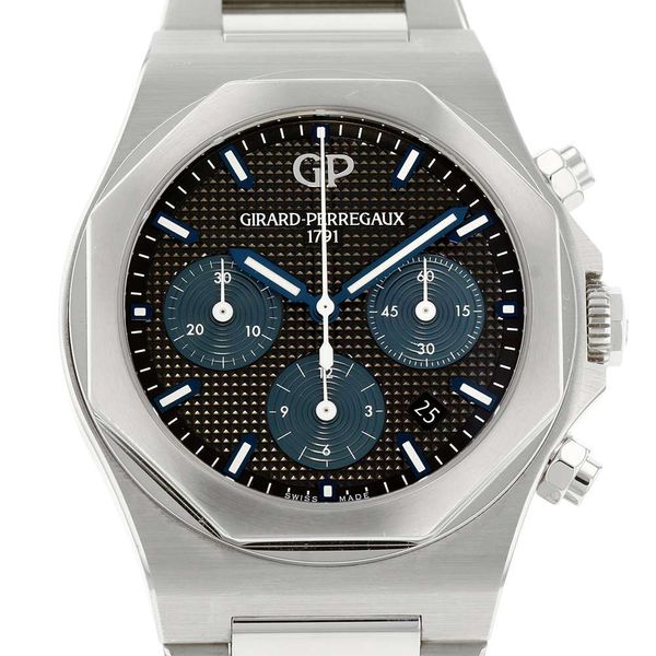 Girard Perregaux Laureato Chronograph 810201163111A GIRARDPERREGAUX Black Dial [Security