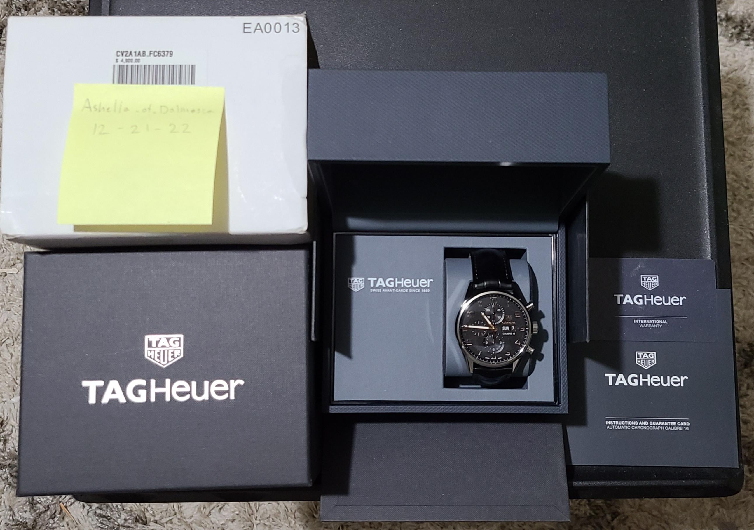 Tag hot sale heuer cv2a1ab