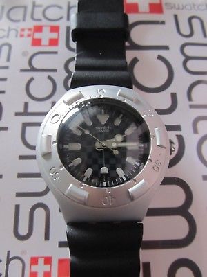 Swatch Obscure YDS4001 1998 Irony Scuba 200 44mm Aluminium Rubber WatchCharts Marketplace